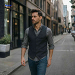 herringlux vest heren grijs buitenwww.middo.nl