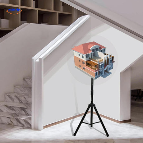 Hologlide™ Runt Een Huis Voor Reclamedoeleinden