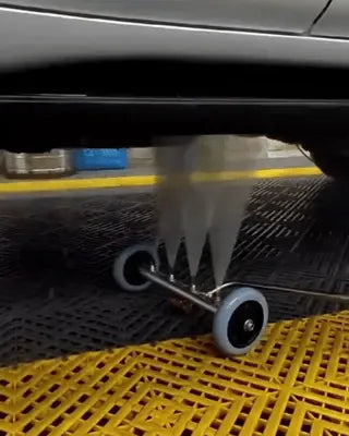 HydroClean auto onderstel met verstelbare hoek www.middo.nl