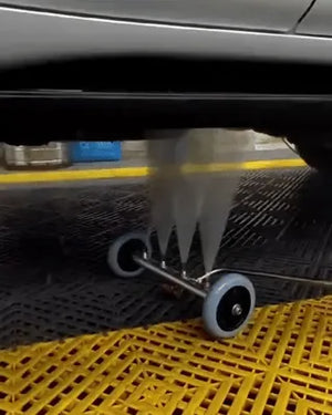 HydroClean auto onderstel met verstelbare hoek www.middo.nl