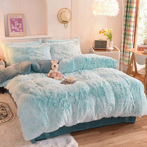 Teddy Fluffy Fleece Beddengoed Set | Warm & Extra Zacht