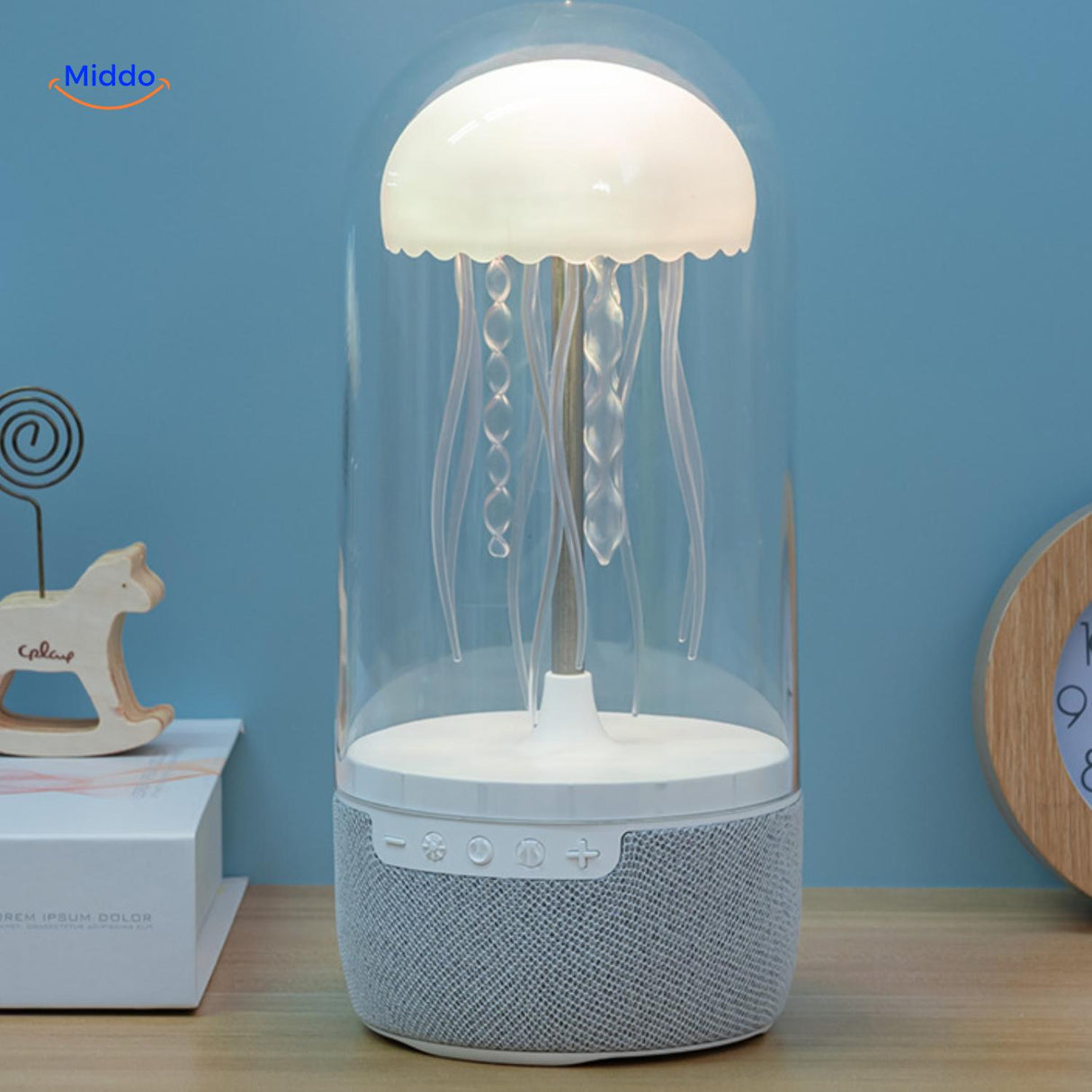 JellyGlow™ luidspreker | Mini Bluetooth, kleurrijke lampjes en draagbaar plezier!