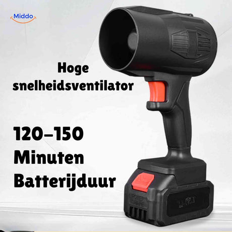 jetstorm blower bladverwijdering van traptreden met krachtige wind www.middo.nl