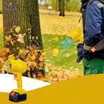 jetstorm blower verwijdert sneeuw van autovoorruit efficient www.middo.nl