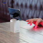 keybeam toetsenbord smartphonehouder met laserprojectie www.middo.nl