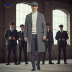 kingsley overjas grijze wollen herenmantel www.middo.nl