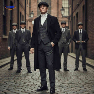 Kingsley™ Overjas | wol, klassiek, Britse erfgoedstijl