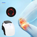 kneetherma massager intelligente knie massage met led en batterij www.middo.nl