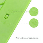 Anti-ontbrekend slotontwerp van lcd-schrijf-tablet.