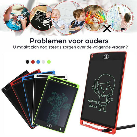 Kindvriendelijk lcd-schrijf-tablet, ideaal voor schrijven