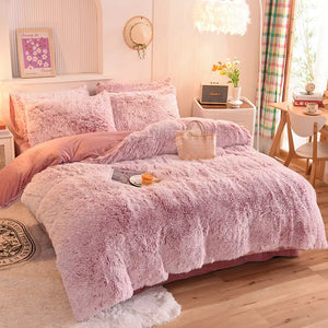 Teddy Fluffy Fleece Beddengoed Set | Warm & Extra Zacht