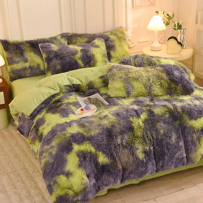 Teddy Fluffy Fleece Beddengoed Set | Warm & Extra Zacht