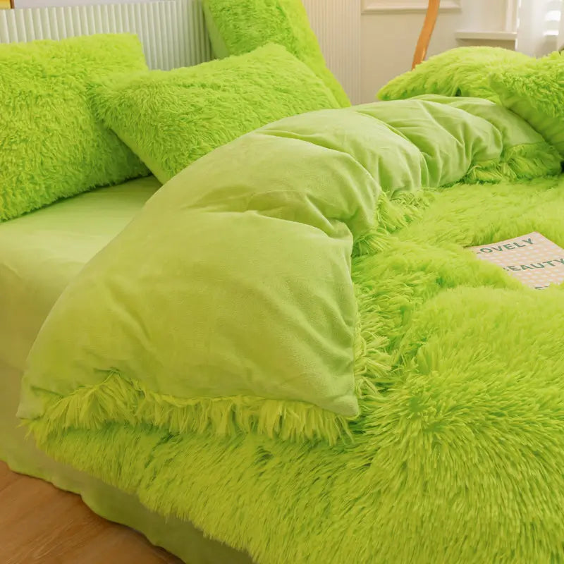 Teddy Fluffy Fleece Beddengoed Set | Warm & Extra Zacht