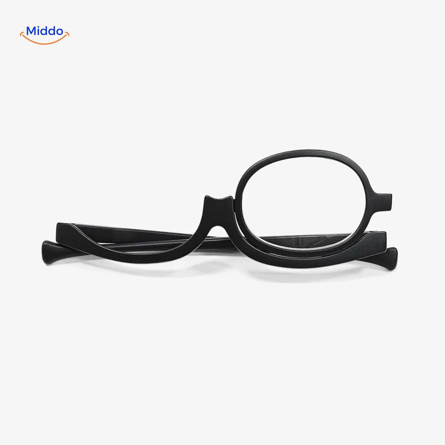 loopex bril inklapbare bril voor make up met eenzijdige lens www.middo.nl