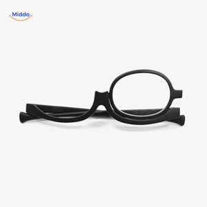 loopex bril inklapbare bril voor make up met eenzijdige lens www.middo.nl