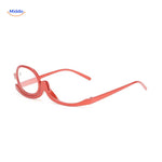 loopex bril rode make up bril voor precisie aanbrengen www.middo.nl