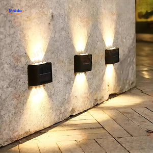 Lumibright™️ Solar Wandlamp Voor Elke Buitenruimte