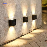 Lumibright™️ Solar Wandlamp Voor Elke Buitenruimte