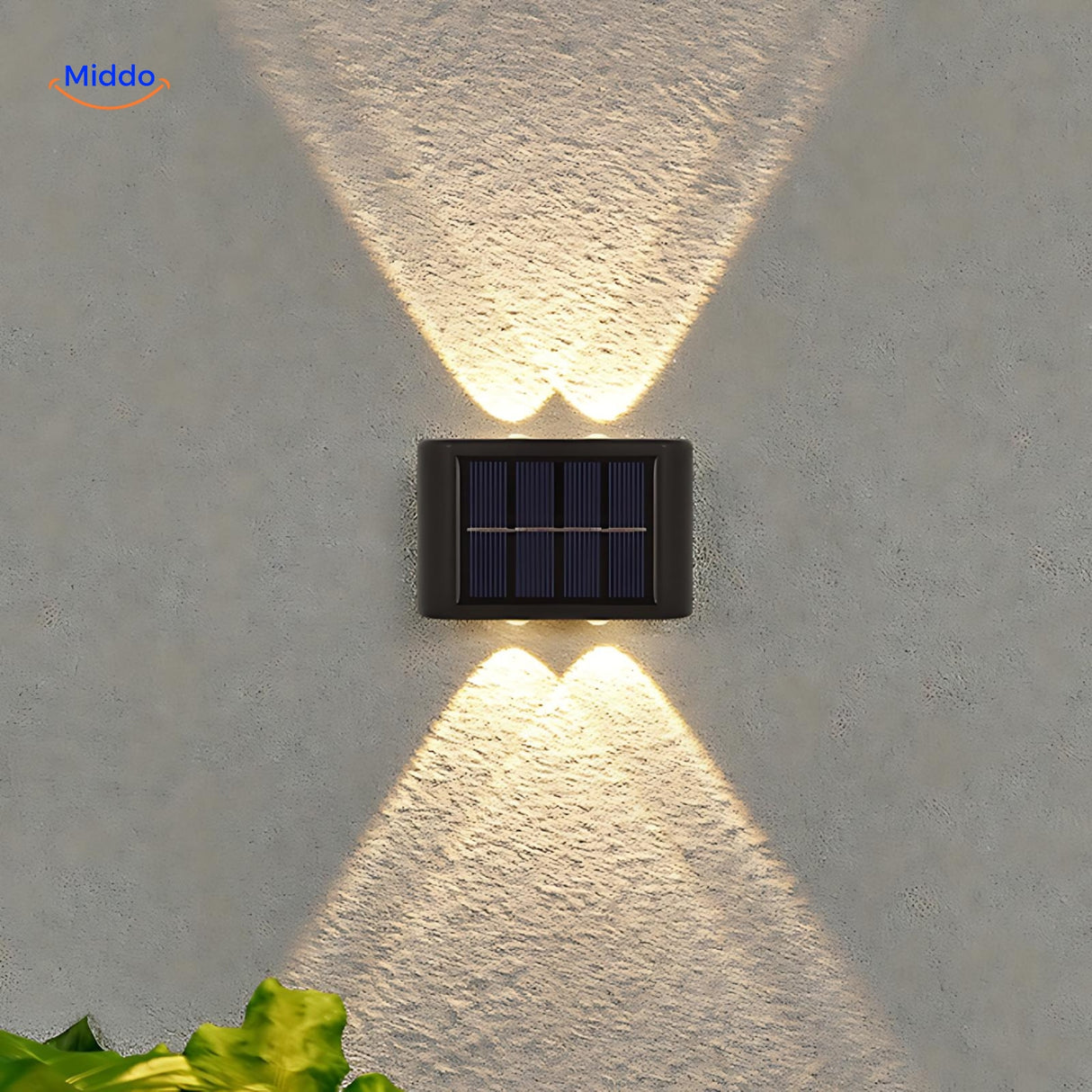 Lumibright™️ Solar Wandlamp Voor Tuin Pad Of Terras Warm