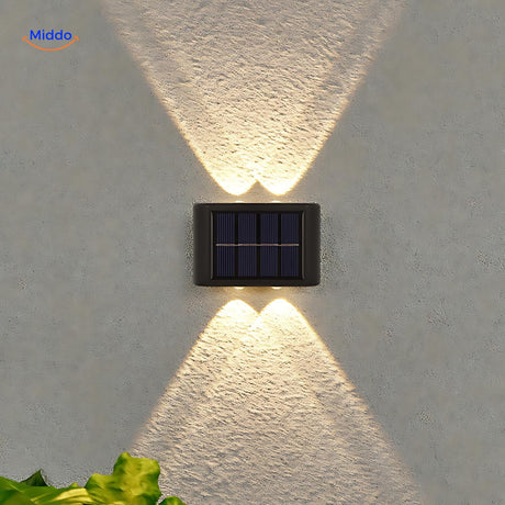 Lumibright™️ Solar Wandlamp Voor Tuin Pad Of Terras Warm