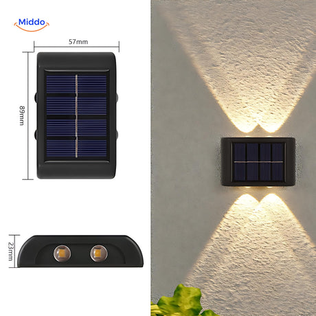 Lumibright™️ Solar Wandlamp Warm Wit