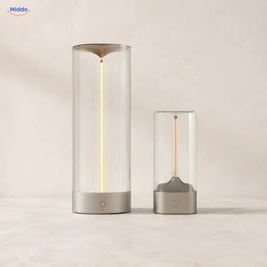 Luminex Premium van 24 cm naast Compact van 13,8 cm www.middo.nl