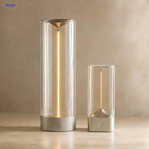 Luminex Premium ronde en Compact vierkante magnetische lamp samen www.middo.nl