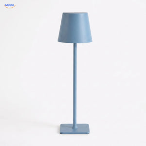 Lumiset oplaadbare tafellamp blauw dimbaar