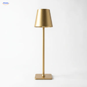 Lumiset oplaadbare tafellamp goud dimbaar