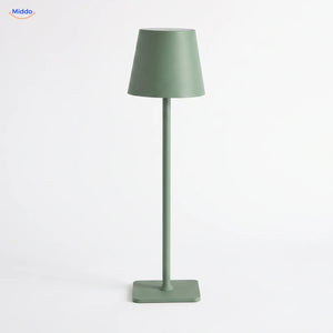 Lumiset oplaadbare tafellamp groen dimbaar
