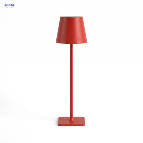 Lumiset oplaadbare tafellamp rood dimbaar