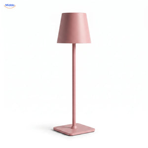 Lumiset oplaadbare tafellamp roze dimbaar