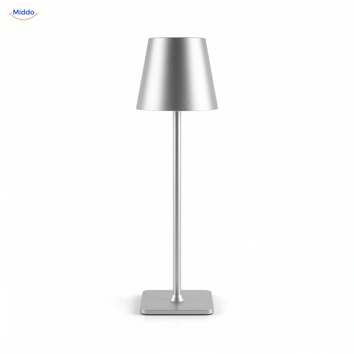 Lumiset oplaadbare tafellamp zilver dimbaar