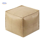 LuxuraSoft™ Leer Tatami Poef Kussen | Duurzaam, Comfortabel & Vulbaar