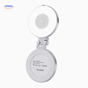 maggrip handle led ringlicht met oplaadbare batterij en scharnier www.middo.nl