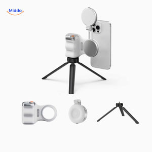 maggrip handle met statief voor stabiele content creatie www.middo.nl