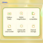 microscope kids helder hd ips kleurenscherm middo.nl