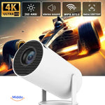 Middo Air X1 4K Ondersteunde Draagbare Slimme Projector