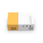 ovenaanzicht van de MiniBeam HD projector, knoppen zichtbaar.