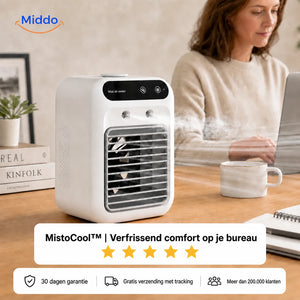 MistoCool met Middo garantie en gratis verzending met tracking