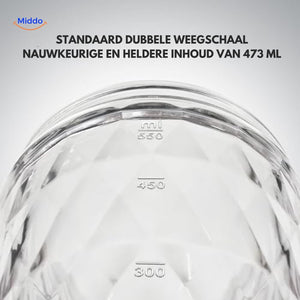 MixPro™ Shakerbeker | Oplaadbaar, automatisch mixen en draagbaar