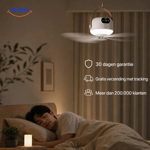 Night Breeze Fan met Middo garantie en gratis verzending met tracking
