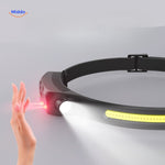 nightray hoofdlamp sensorbediening met zijlicht www.middo.nl