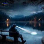 nightray hoofdlamp visserij lichtbundel bij nacht www.middo.nl