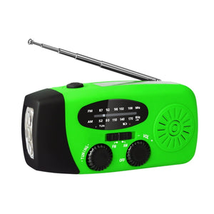 Radio d'urgence, lampe de poche, lampe de lecture, boussole, SOS et rechargeable solaire – SolarPower™ Pro