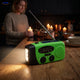 Radio d'urgence, lampe de poche, lampe de lecture, boussole, SOS et rechargeable solaire – SolarPower™ Pro