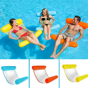 Opblaasbare Water Hangmat! Dobber lekker weg op het water! 1+1 Gratis