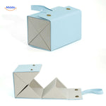 optigarde brillenkoker blauw 4 vaks compacte opbergcase www.middo.nl