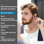 otorelief oordrukapparaat gebruiksinstructies in 4 stappen www.middo.nl