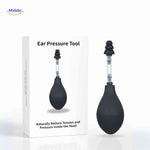 otorelief oordrukapparaat in zwart met verpakking www.middo.nl